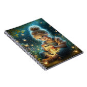 小さな女の子と稲妻バグ ノートブック (右側)