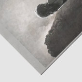 小さな女の子と花。美しい救数 薄葉紙 (詳細)