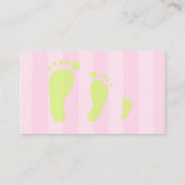 小さな女の子のエンクロージャカード エンクロージャーカード (裏面)