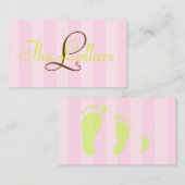 小さな女の子のエンクロージャカード エンクロージャーカード (正面/裏面)