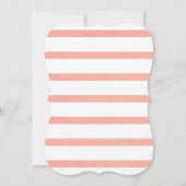 小さな女の子のレモネードスタンド誕生日パーティー 招待状 (裏面)