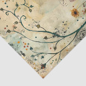 小さな女の子の庭の切り離し 薄葉紙 (詳細)