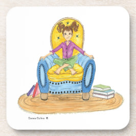 小さな女の子の椅子の飲料用コースター コースター
