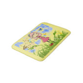 小さな女の子の生気に満ちた子供のバス・マット バスマット (アングル)