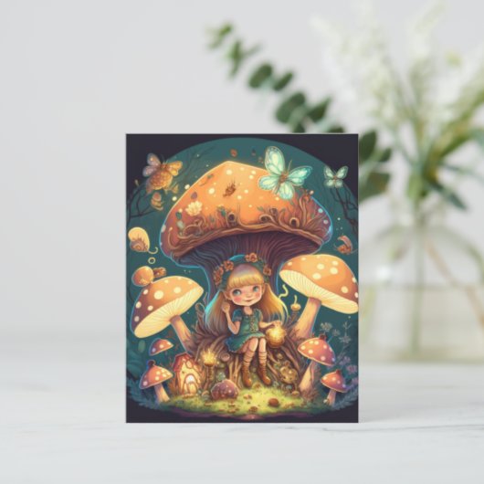 小さな女の子の葉 (スタンド正面)