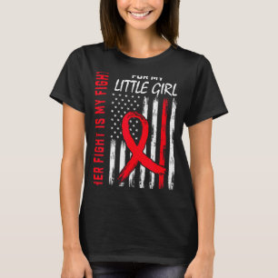 小さな女の子の闘病 私の闘いこそ彼女の闘い Tシャツ