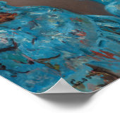 小さな女の子イン・ブルー・アームチェア,カッサット ポスター (角)