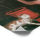 小さな女の子イン・ラベンダー, c.1840 ポスター (角)