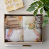 小さな女の子オン復活祭コラージュ1デクページ紙 薄葉紙 (ギフト)