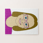 小さな女の子ジグソーパズル ジグソーパズル (横)