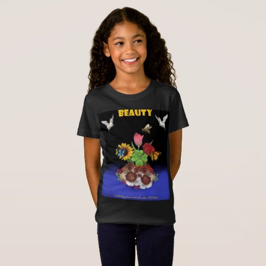 小さな女の子ズシャツバイジェームズマイケル・ミラー Tシャツ (正面フル)