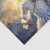 小さな女の子バイオリニストデコページ 薄葉紙 (詳細)