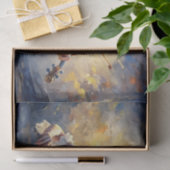 小さな女の子バイオリニストデコページ 薄葉紙 (ギフト)