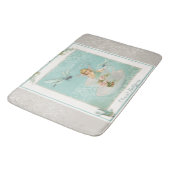 小さな女の子バスルームDecor Fairies in Teacup Art バスマット (アングル)