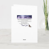 小さな女の子ピンクドレスハッピーバレンタインデーカード シーズンカード (裏面)