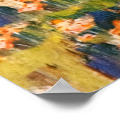 小さな女の子フローラヴィンテージイラストレーションハイジ ポスター (角)