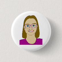 小さな女の子ボタン