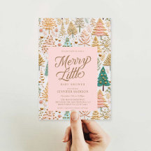 小さな女の子メリーベビーシャワー