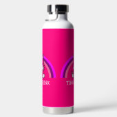 小さな女の子ユニコーンポニー ウォーターボトル (右面)