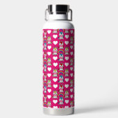 小さな女の子ユニコーンポニー ウォーターボトル (背面)