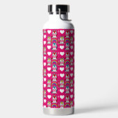 小さな女の子ユニコーンポニー ウォーターボトル (左面)