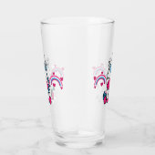 小さな女の子ユニコーンポニー タンブラーグラス (右)