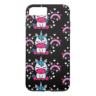 小さな女の子ユニコーンポニー iPhone 8 PLUS/7 PLUSケース