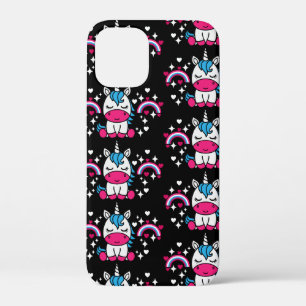 小さな女の子ユニコーンポニー iPhone 12 MINI ケース