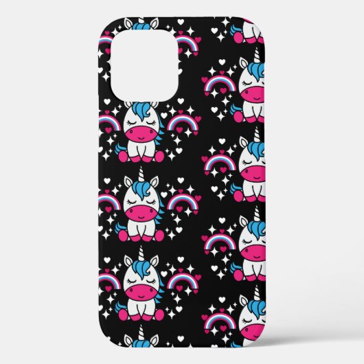小さな女の子ユニコーンポニー Case-Mate iPhoneケース (裏面)