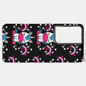 小さな女の子ユニコーンポニー SAMSUNG GALAXYケース (左側面)