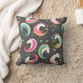 小さな女の子ユニコーン装飾用クッション クッション (ブランケット)