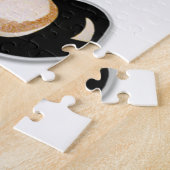 小さな女の子レトロヴィンテージ人形の子供 ジグソーパズル (側面)