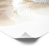 小さな女の子保持Aバニー ポスター (コーナー)