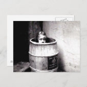 小さな女の子入りポストカード ポストカード (正面/裏面)