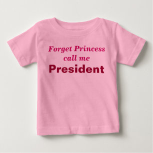 小さな女の子大統領クリーパー。 ベビーTシャツ