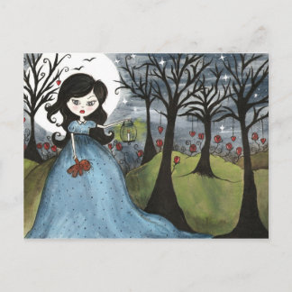 小さな女の子失った – はがき