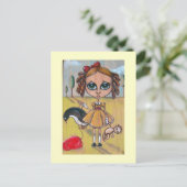 小さな女の子失った ポストカード (スタンド正面)