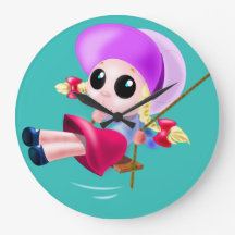 小さな女の子揺れ