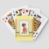 小さな女の子祈の トランプ (裏面)