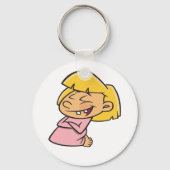 小さな女の子祈キーチェーン キーホルダー (正面)