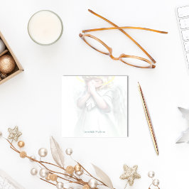 小さな女の子祈ズエンジェルウィングスハロカスタム ポストイット