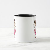 小さな女の子第2回誕生日Tシャツとギフト マグカップ (中央)