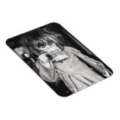 小さな女の子飲料コーヒー マグネット (右側)