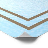 小さな女の子魅力的付きベビーレオパードウォールアート ポスター (角)