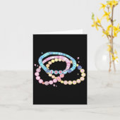 小さな女の子100日のおもしろい学校友情Br カード (黄色い花)