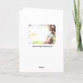 小さな女の子13 カード (裏面)