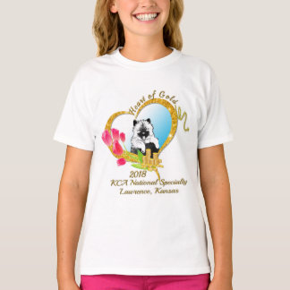 小さな女の子2018 KCAナショナルロゴティー Tシャツ
