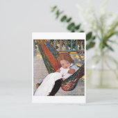 小さな女の子・オン・ハンモック、ジェシー・ウィルコックス・スミス ポストカード (スタンド正面)