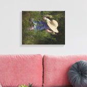 小さな女の子 キャンバスプリント (インサイチュ (リビング))