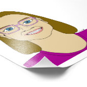 小さな女の子 フォトプリント            (角)